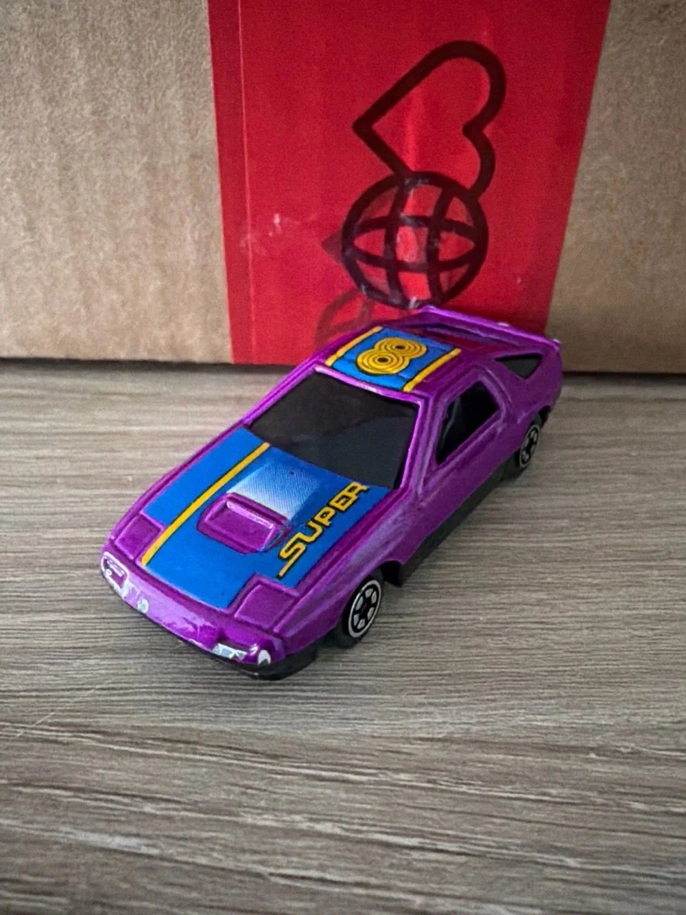 NO. 807 SUPER #8 PURPLE 1:64 DIECAST 2 3/4